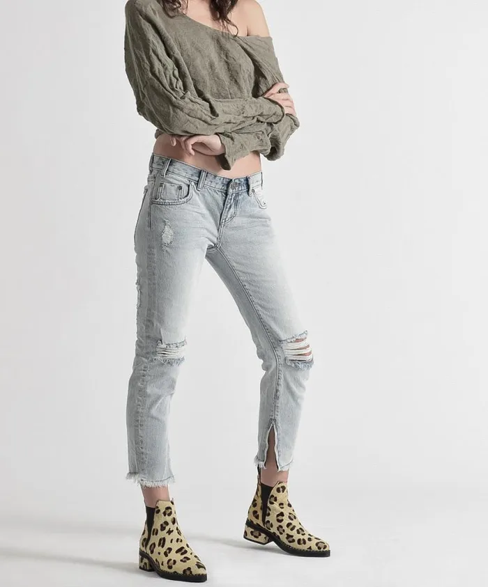 One Teaspoon Denim Jeans Women Freebirds Low Waist Rigid Skinny Jean 8211 Denim Jeans Blue
