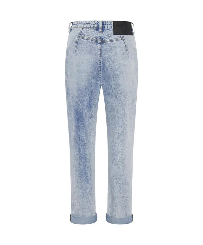 One Teaspoon Denim Jeans Women High Waist Vintage 80S Jeans Riveted Streetwalkers