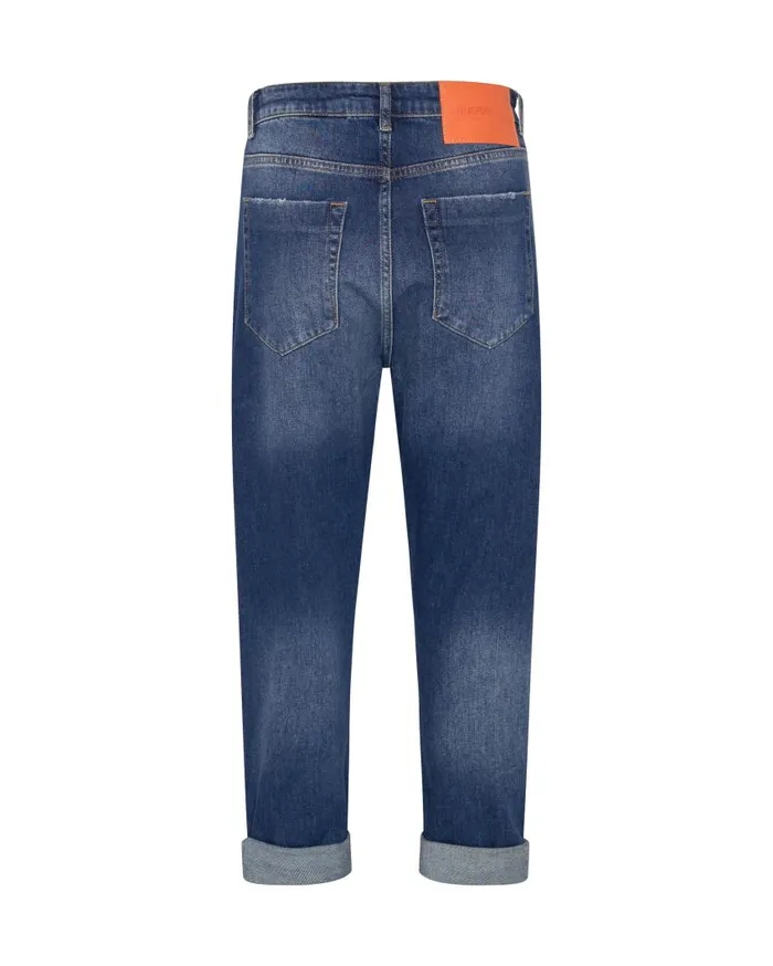 One Teaspoon Denim Jeans Women Luxe Power Blue Bandit Relaxed Jeans