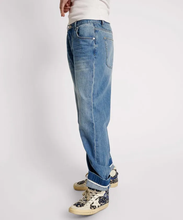 One Teaspoon Denim Jeans Women Pacifica Bandit Relaxed Denim Jeans