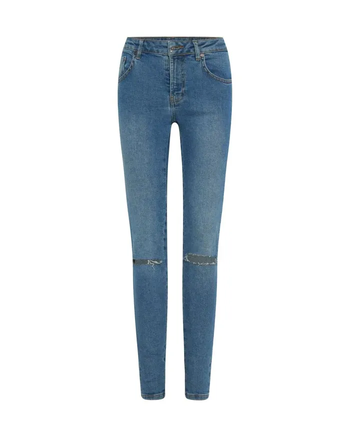 One Teaspoon Denim Jeans Women Pacifica Freebirds II High Waist Skinny Jeans