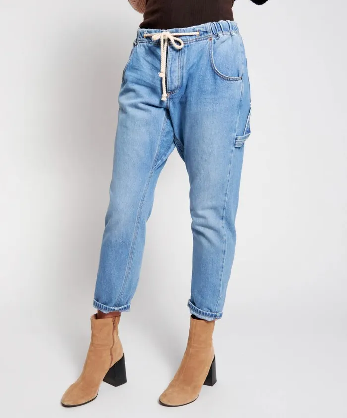One Teaspoon Denim Jeans Women Pacifica Workwear Shabbies Boyfriend Jean