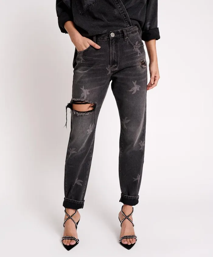 One Teaspoon Denim Jeans Women The Bower 1982S High Waist Balloon Jeans