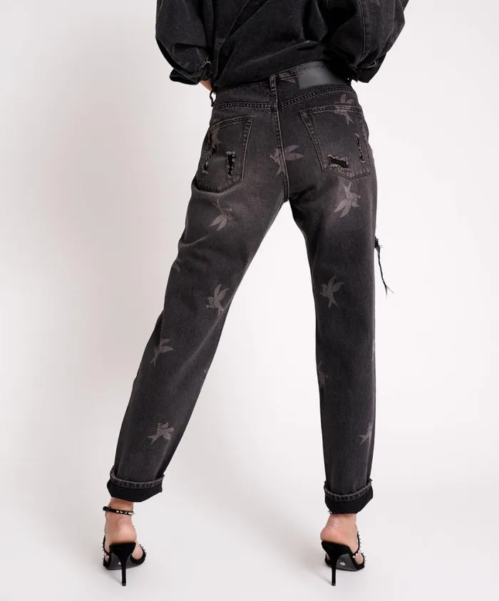 One Teaspoon Denim Jeans Women The Bower 1982S High Waist Balloon Jeans