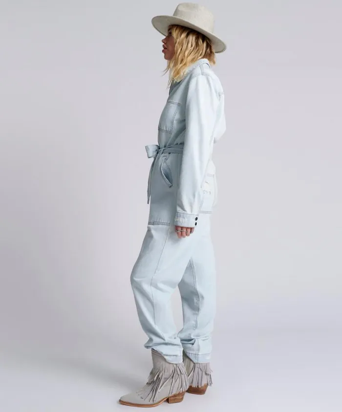 One Teaspoon Denim Jumpsuits Women Le Surf Claudia Overall