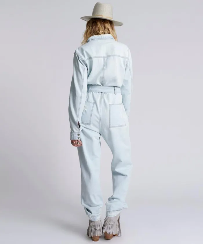 One Teaspoon Denim Jumpsuits Women Le Surf Claudia Overall