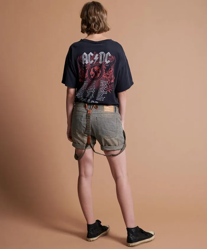 One Teaspoon Denim Shorts Women Joker Charger 8211 Denim Shorts