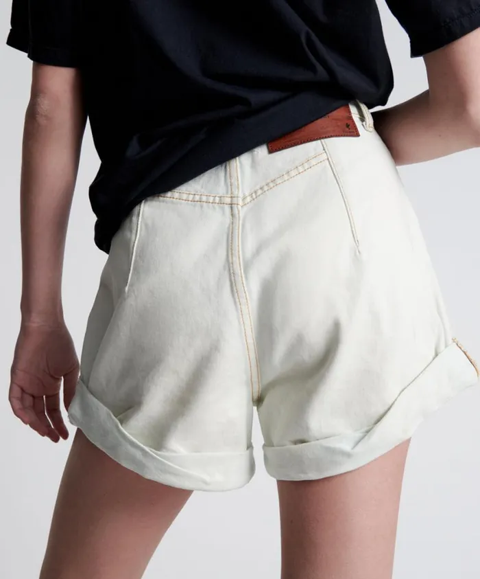 One Teaspoon Denim Shorts Women Xanthe Streetwalkers High Waist 80S Short