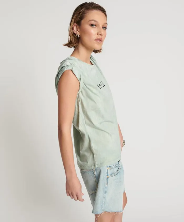One Teaspoon Graphic Tees Women Love Stained Crew Tee