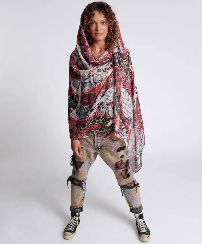 One Teaspoon Headwear Women Misfit Jungle Scarf