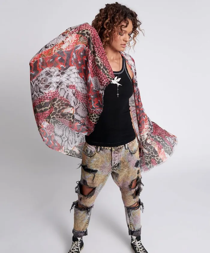 One Teaspoon Headwear Women Misfit Jungle Scarf