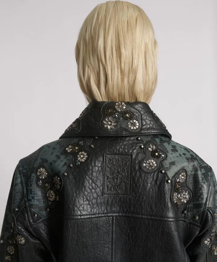 One Teaspoon Jackets Women Matador Leather Cropped Jacket