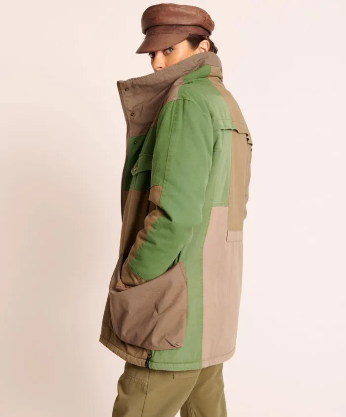 One Teaspoon Jackets Women Patchwork Utility Jacket