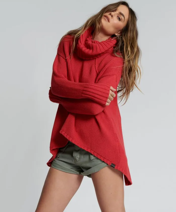 One Teaspoon Knitwear Women Thick Pure Roll Neck Sweater
