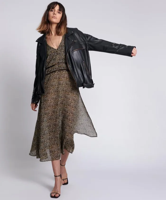 One Teaspoon Midi and Maxi Dresses Women Animal Night Lover Dress