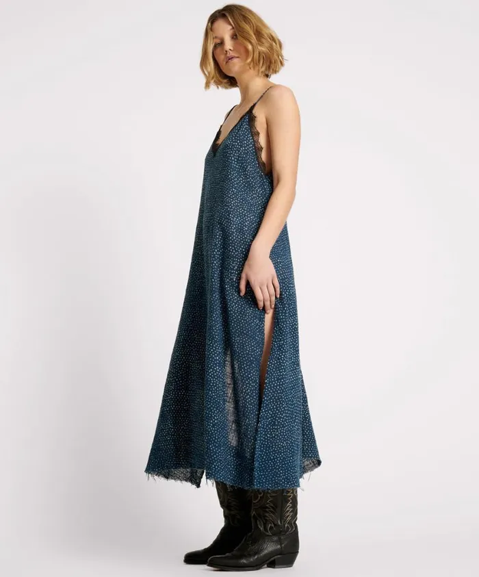 One Teaspoon Midi and Maxi Dresses Women BATIK SPOT HAND DYED DELIRIOUS MAXI DRESS
