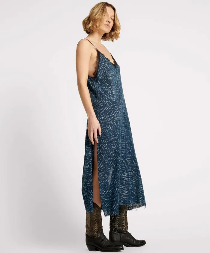 One Teaspoon Midi and Maxi Dresses Women BATIK SPOT HAND DYED DELIRIOUS MAXI DRESS
