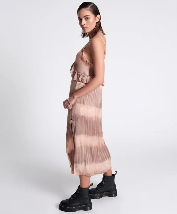 One Teaspoon Midi and Maxi Dresses Women Hand Dyed Rendezvous Slip Dress