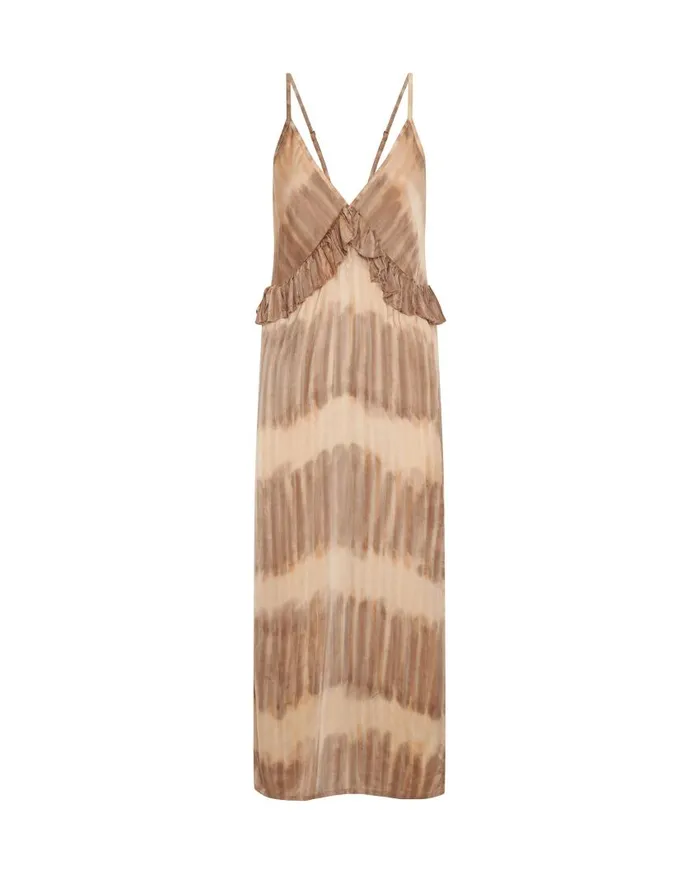 One Teaspoon Midi and Maxi Dresses Women Hand Dyed Rendezvous Slip Dress