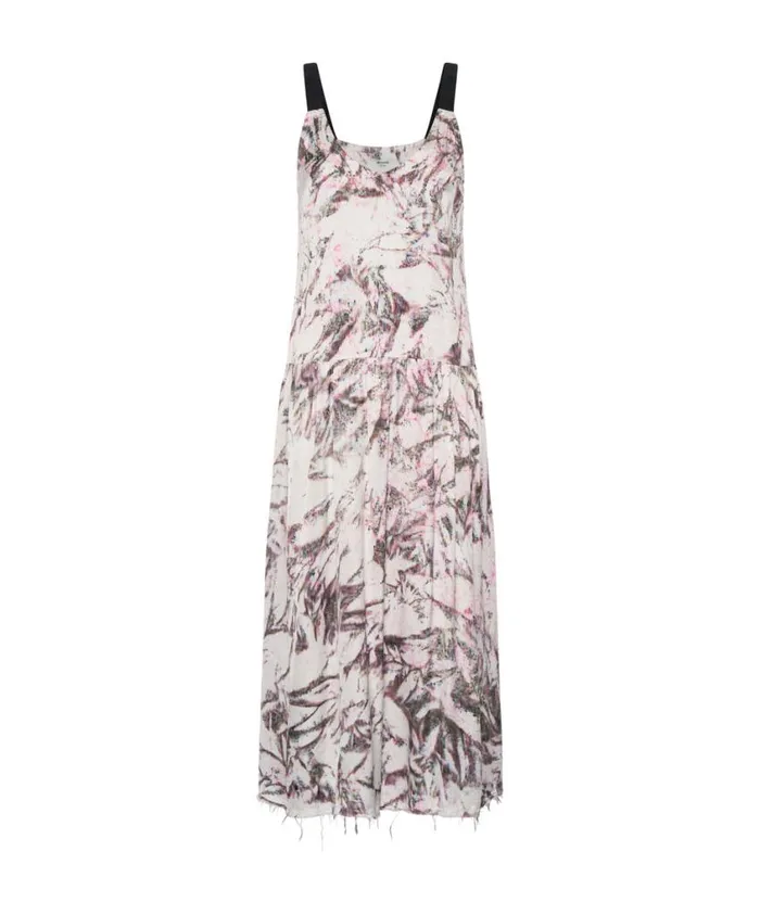 One Teaspoon Midi and Maxi Dresses Women Illusions Runaway Hand Printed Cami Dress