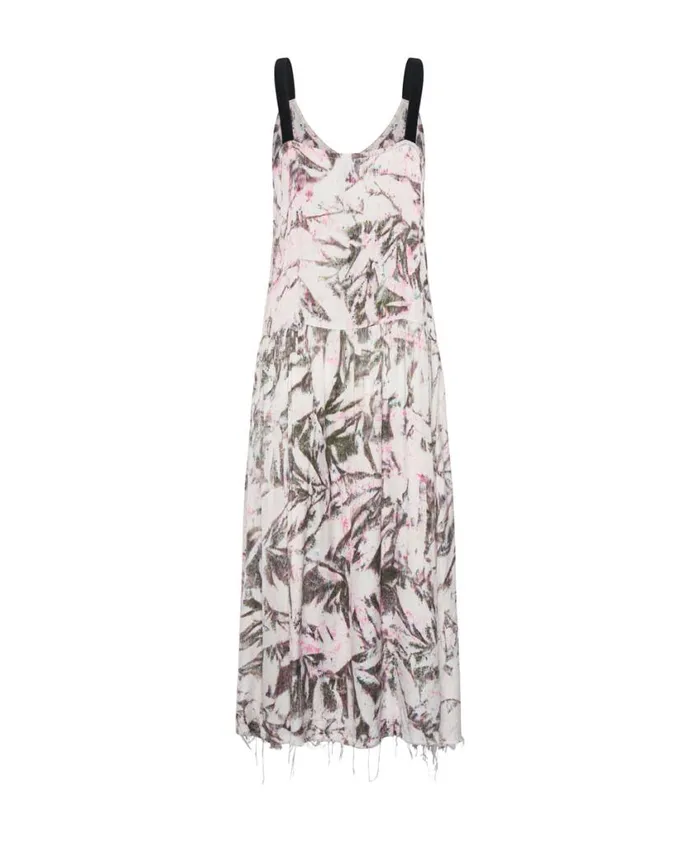 One Teaspoon Midi and Maxi Dresses Women Illusions Runaway Hand Printed Cami Dress