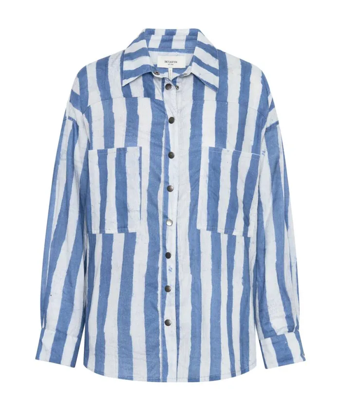 One Teaspoon Shirts Women Dreamland Stripe Daria Shirt