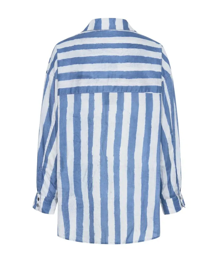 One Teaspoon Shirts Women Dreamland Stripe Daria Shirt