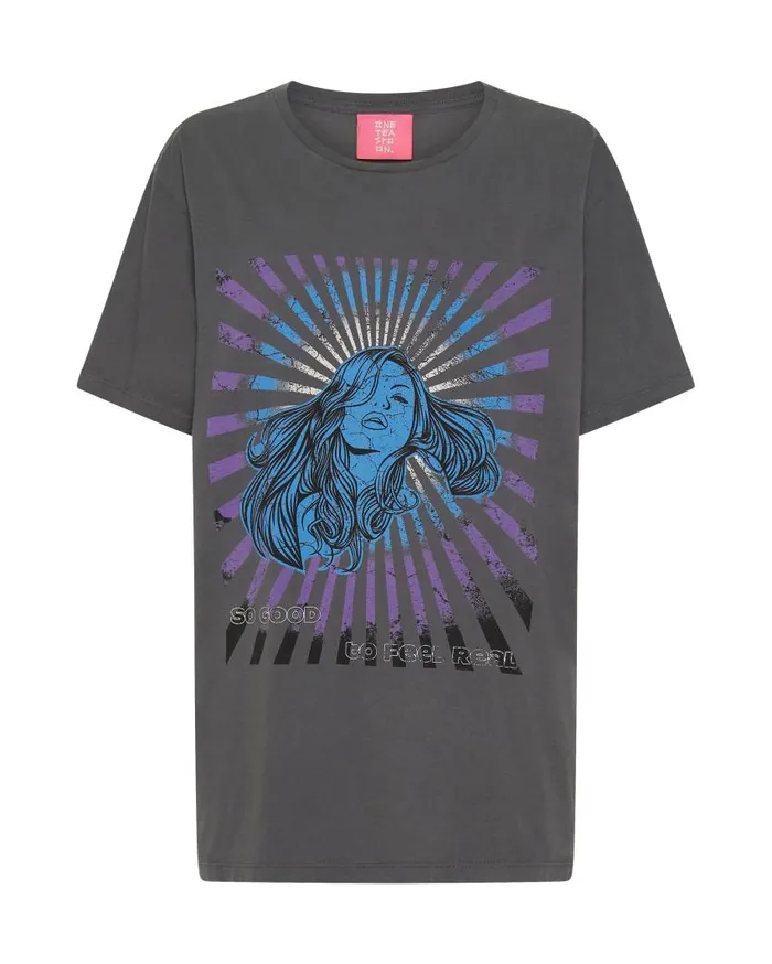 One Teaspoon Tees and Tanks Women Feel Real Organic Unisex Tee