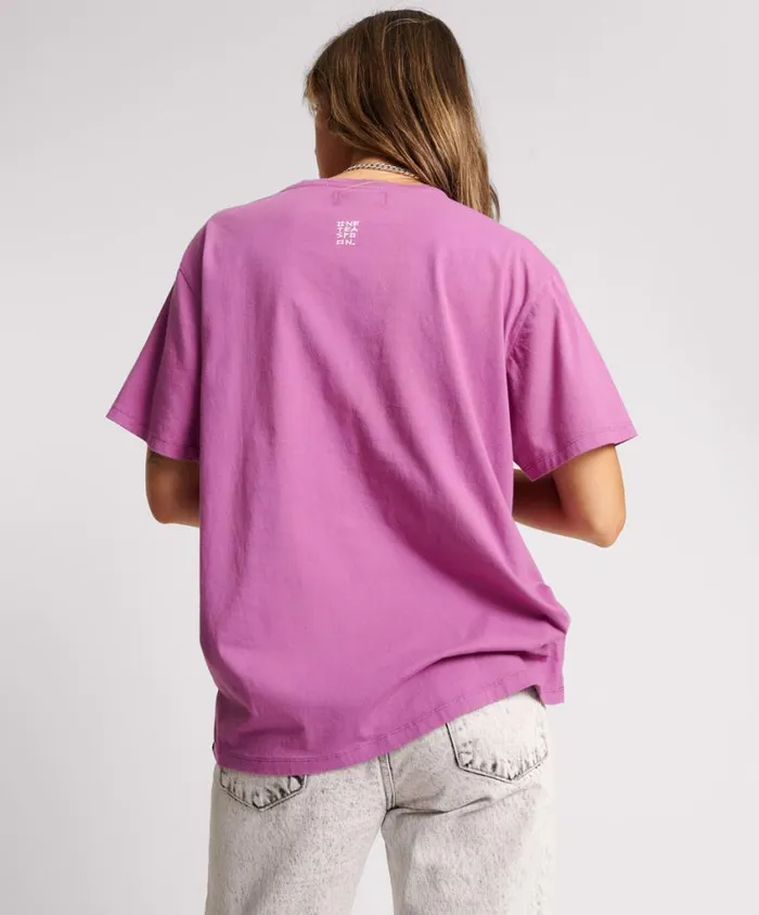 One Teaspoon Tees and Tanks Women ItS A Wild World Basketball Tee