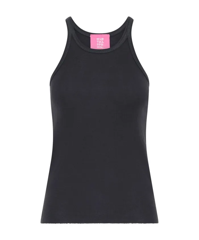 One Teaspoon Tees and Tanks Women Oneteaspoon Fine Rib Singlet