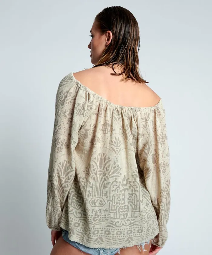 One Teaspoon Tops Women Babylon Gardens Minoan Top