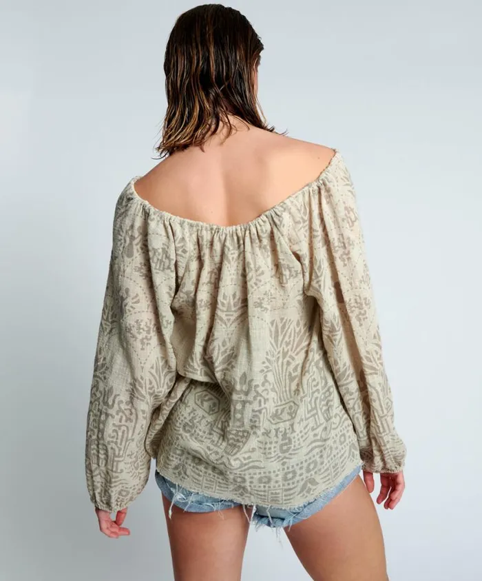 One Teaspoon Tops Women Babylon Gardens Minoan Top