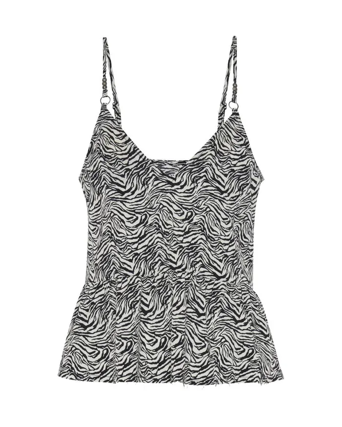 One Teaspoon Tops Women Interference Runaway Cami