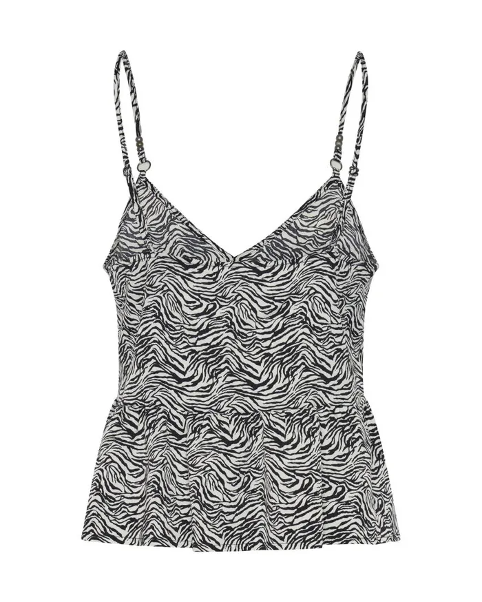 One Teaspoon Tops Women Interference Runaway Cami