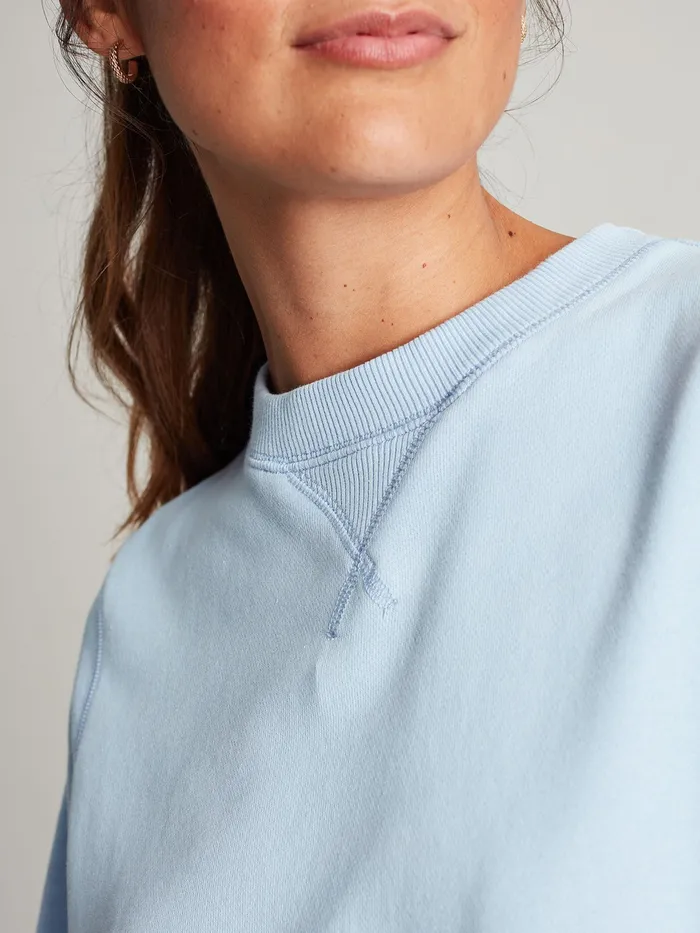 Online Joules Blue Amina Crew Neck Sweatshirt Women Sweatshirts and Hoodies