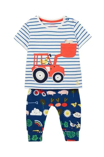 Online Joules Blue Byron Artwork Set 03 Years 2 Piece GirlsBoys Tops and Tshirts Online Joules Blue Byron Artwork Set 03 Years 2 Piece GirlsBoys Tops and Tshirts