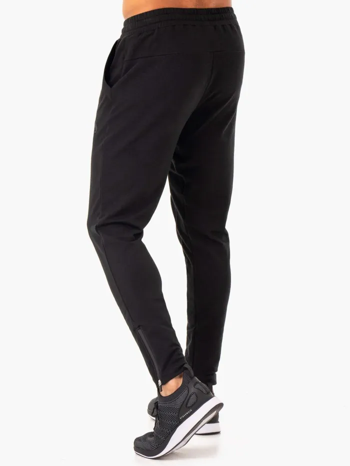 Optimal Gym Track Pant 8211 Black Men Ryderwear Gym Pants