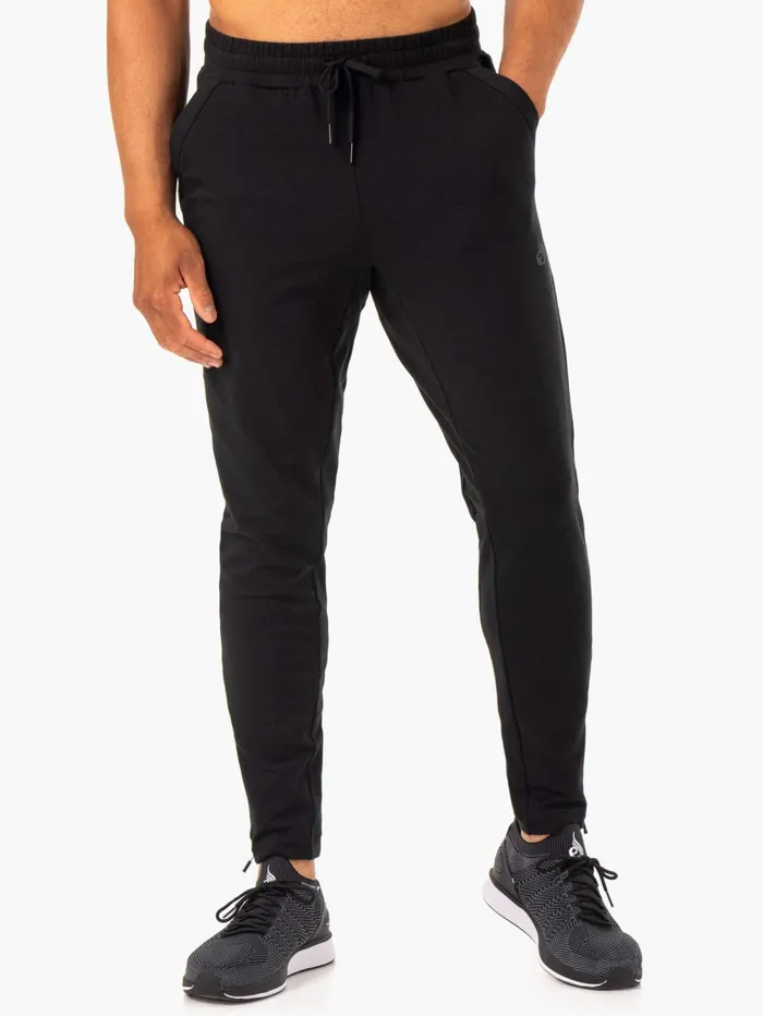 Optimal Gym Track Pant 8211 Black Men Ryderwear Gym Pants