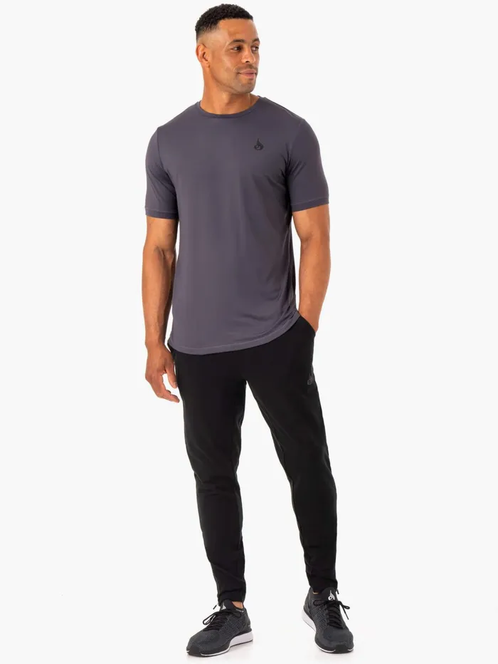 Optimal Gym Track Pant 8211 Black Men Ryderwear Gym Pants
