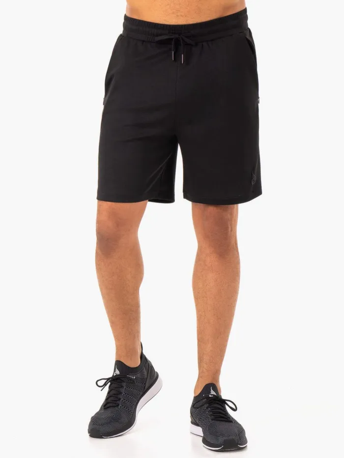 Optimal Mesh Short 8211 Black Men Ryderwear Gym Shorts