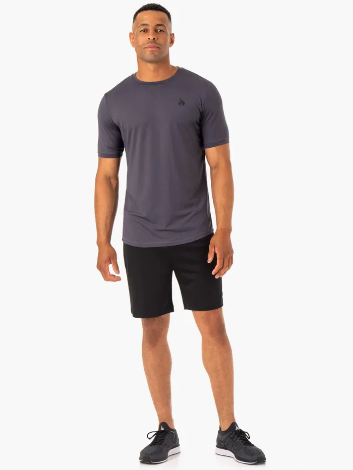 Optimal Mesh Short 8211 Black Men Ryderwear Gym Shorts