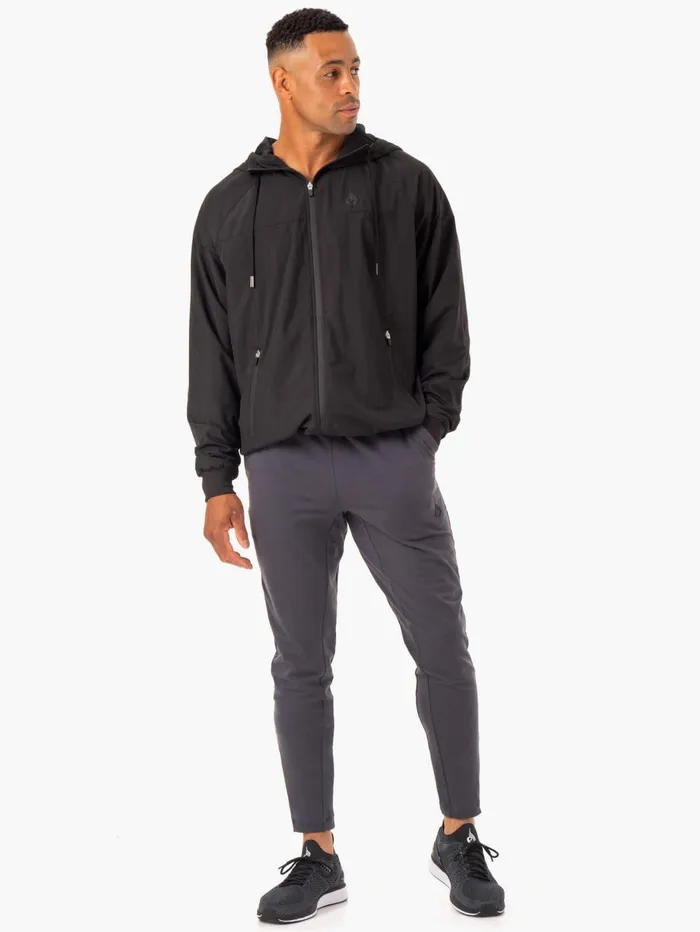 Optimal Windbreaker Jacket 8211 Black Men Ryderwear Jackets