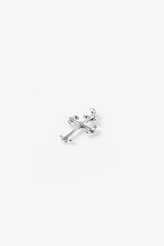 OTHER 0925 MENWOMEN 925 Ornate Cross Necklace Silver