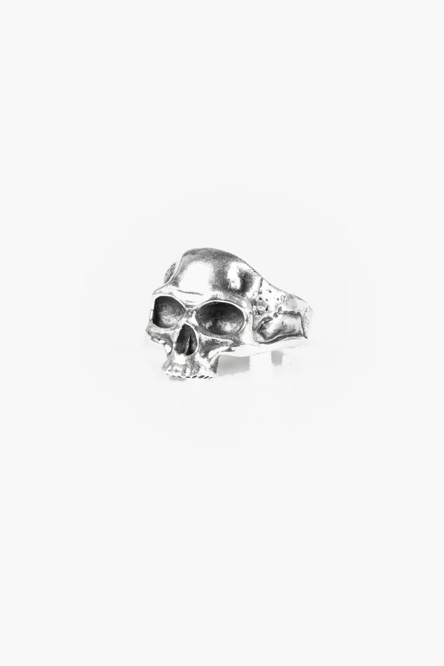 OTHER 0925 MENWOMEN 925 Skull Ring