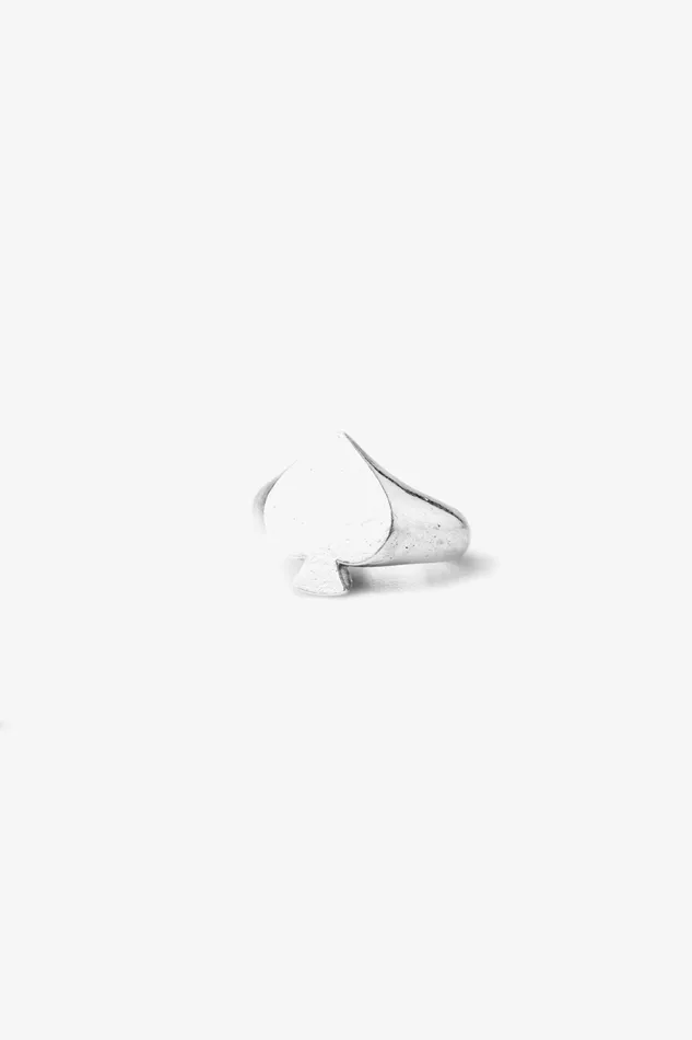 OTHER 0925 MENWOMEN 925 Spade Ring