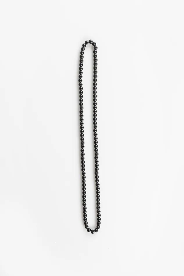 OTHER BRACELETS MENWOMEN Beads Necklace Black
