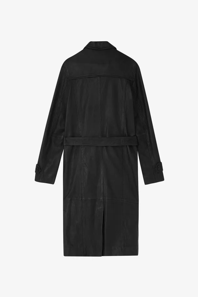 OTHER COATS and JACKETS MEN Leather Trench