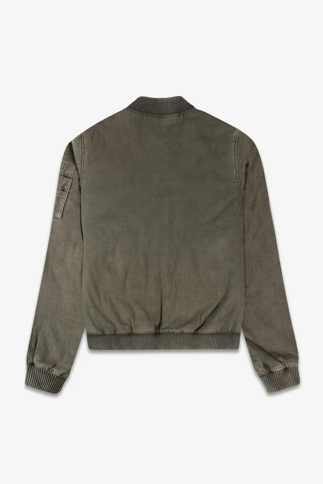 OTHER COATS and JACKETS MEN Vintage Bomber Jacket Military Green