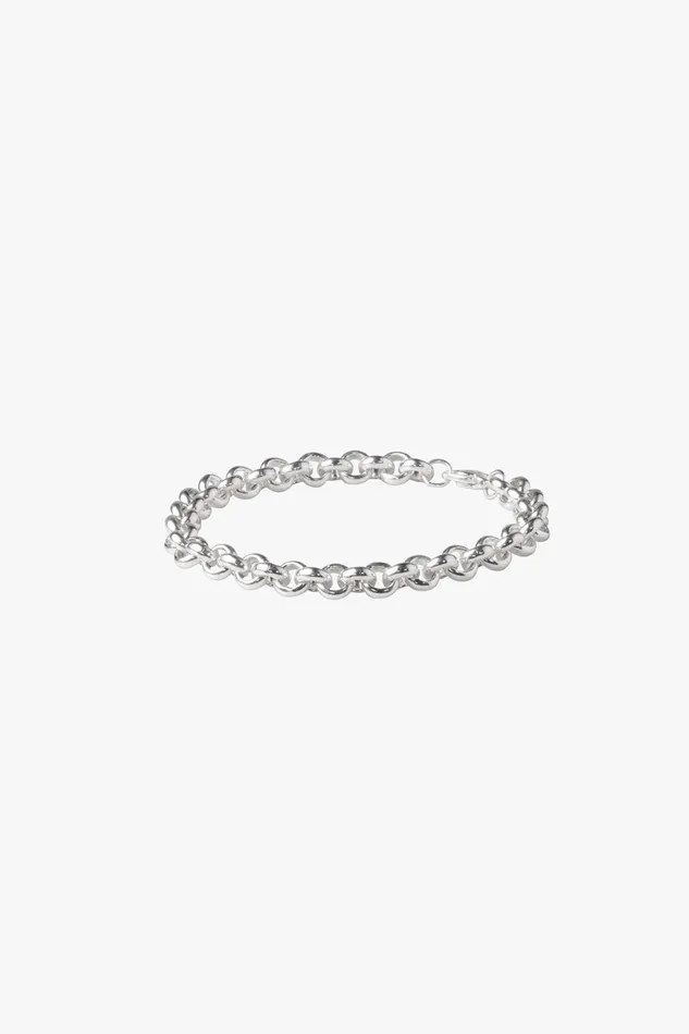 OTHER EARRINGS MENWOMEN 925 Thick Belcher Bracelet