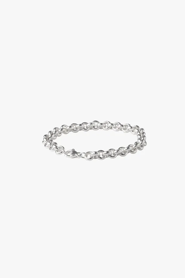 OTHER EARRINGS MENWOMEN 925 Thick Belcher Bracelet